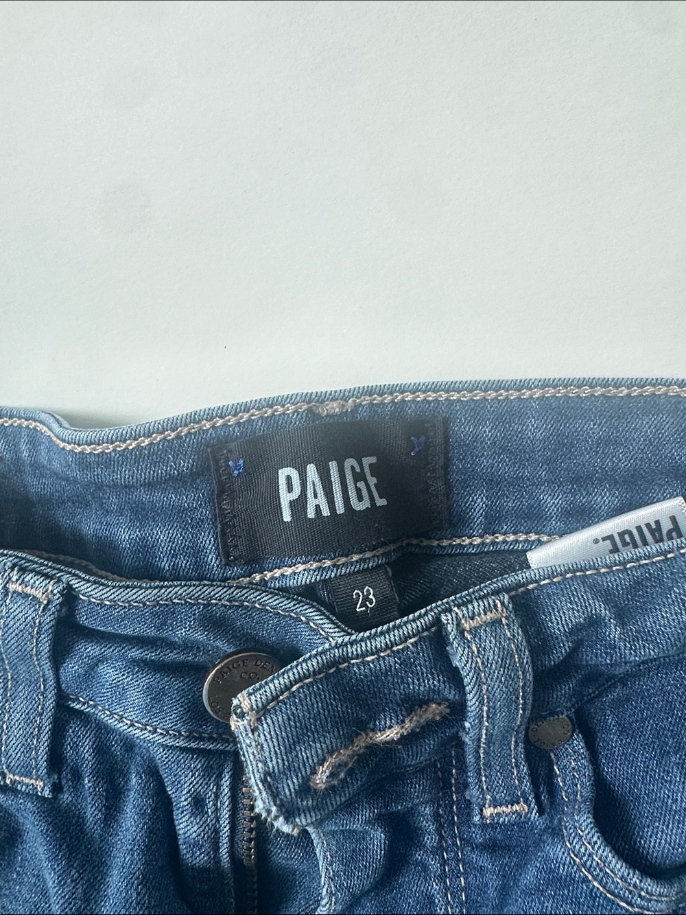PAIGE Men's Skinny Jeans - Medium Blue